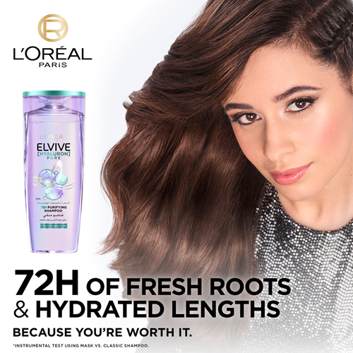 LOreal Paris Hyaluron Pure Shampoo 400ml EN8 Extra Image Copy